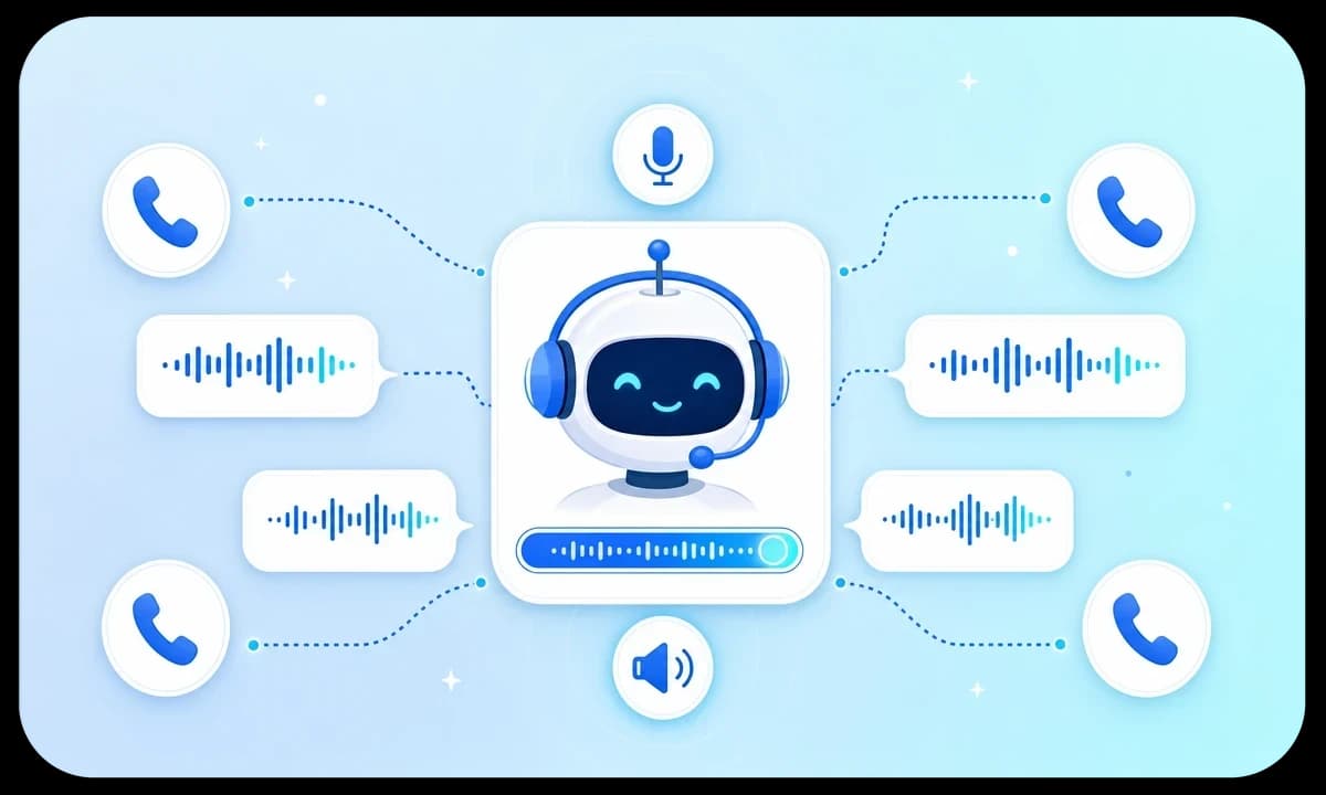 Callbot AI đeo tai nghe trung tâm kết nối tới nhiều cuộc gọi, hội thoại bằng giọng nói tiếng Việt qua sóng âm